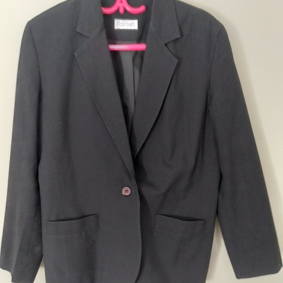 Vintage Single Breasted FairSet Blazer. - Picture 4 of 9
